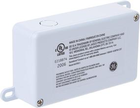 img 4 attached to GE 39971 Direct Wire Converter for Linkable Light Fixtures - Junction Box, Control Multiple Lights from One Switch, Cord-Free Design - White