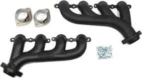 img 1 attached to 💪 Patriot H8097-B Header: Optimal Performance Exhaust for GM LS Engines (1 5/8" Cast Tubular Manifolds), 1 Pack