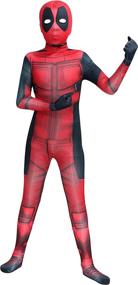 img 1 attached to 🦸 Koveinc Superhero Bodysuit Halloween Costumes for Enhanced SEO