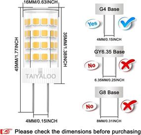 img 3 attached to 💡 Not Dimmable Bi Pin Halogen Bulbs - Equivalent to Standard Bulbs