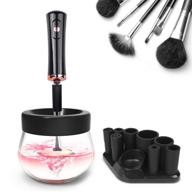 🌟 starto makeup brush cleaner & dryer kit | 8 rubber collars | automatic electric cosmetic brush cleaner | quick & effective tools | suitable for most makeup brushes logo