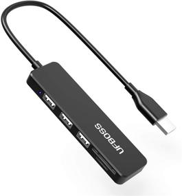 img 4 attached to Versatile 5-in-1 USB Hub & Card Reader for MacBook, iPad Pro, XPS & More (30cm)