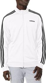 img 4 attached to adidas Men's 3-Stripes Tricot Track Jacket - Essential Athletic Wear