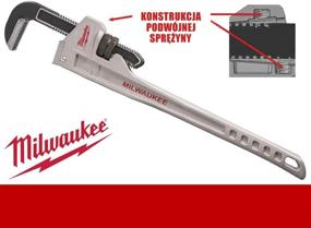 img 1 attached to Алюминиевый трубный ключ Milwaukee 10