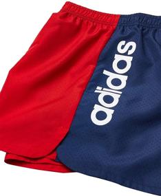 img 2 attached to 👧 Adidas Girls Patriotic Short: Brighten Your Girl's Wardrobe with Stylish Girls' Clothing and Active Gear