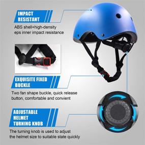 img 2 attached to Lanovagear Kids Bike Helmet - Adjustable Toddler Helmet with Impact Resistance and Ventilation for Multi-Sport Activities like Cycling and Skateboarding