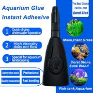 aquarium cyanoacrylate，black upgraded packaging instant logo