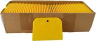 🔨 astro pneumatic tool 4526 yellow 4'' plastic spreader, box of 100: durable 4 inch spreaders for efficient applications logo