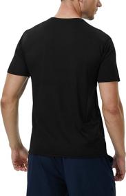 img 2 attached to YOMOVER Men's Workout T Shirts 3 Pack - Stay Cool, Quick Dry, Perfect for Running, Fishing, Sports, Gym, and Home