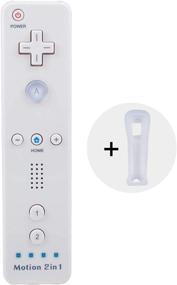 img 3 attached to Bestseller2888 Built-in Motion Plus Remote Controller & Nunchuck for Nintendo Wii & Wii U (Motion-White): The Ultimate Gaming Experience!