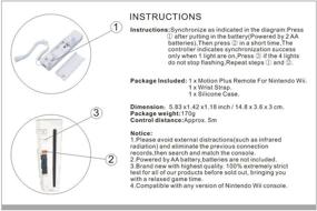 img 1 attached to Bestseller2888 Built-in Motion Plus Remote Controller & Nunchuck for Nintendo Wii & Wii U (Motion-White): The Ultimate Gaming Experience!