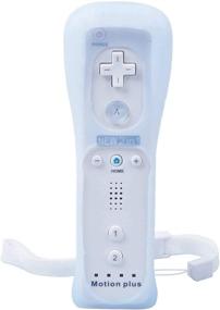 img 2 attached to Bestseller2888 Built-in Motion Plus Remote Controller & Nunchuck for Nintendo Wii & Wii U (Motion-White): The Ultimate Gaming Experience!