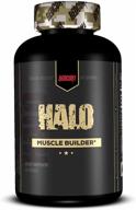 💪 redcon1 halo - 60 servings, muscle builder supplement: boost lean gains, muscle mass, and protein synthesis logo