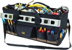 img 1 attached to 👜 CLC Custom Leathercraft 1164 Megamouth Tote Bag: Ultimate Storage with 32 Pockets - 24 In.