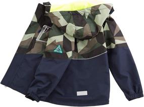 img 1 attached to 👦 Boys' Clothing: MGEOY Lightweight Waterproof Raincoats Windbreakers at Jackets & Coats