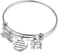 🚌 ensianth bus driver bracelet: a wonderful appreciation gift for bus drivers and students logo