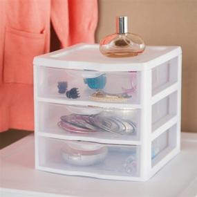 img 2 attached to Tribello Organizer Plastic Drawers Storage