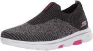 👟 skechers women's 5 enlighten sneaker: stylish and comfortable medium women's shoes logo