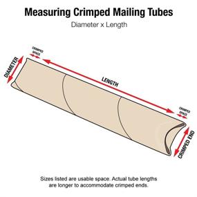img 3 attached to Гофрированные почтовые трубки Aviditi S2515K