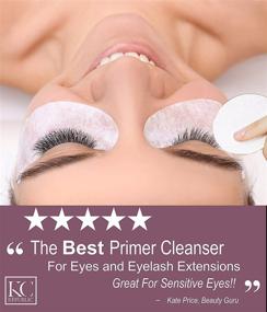 img 1 attached to 💆 Enhance Your Eyelash Extensions with KC Republic Lash Primer Eyelash Extension Cleanser Wash 50 ml