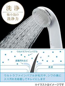 img 3 attached to 💦 Revolutionary Micro Bubble Shower Head: MU Jet Bollina TK-7003 by TKS - Unleash the Power of Micro Bubbles for an Invigorating Shower Experience