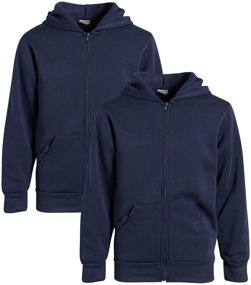 img 4 attached to 🔥 Charcoal Boys' Quad Seven Fleece Hoodie: Perfect Fashion Hoodies & Sweatshirts