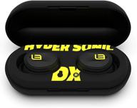 🎧 hypersonic dx: unleash true wireless 3d hyper definition with super bass, waterproof design, one-touch volume control, and built-in mic - new edition logo