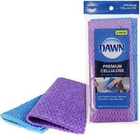 img 1 attached to 🧽 Dawn 233672 Cellulose Sponge Cloth Set, Pack of 2 – Enhanced SEO-friendly Product Title