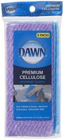 img 2 attached to 🧽 Dawn 233672 Cellulose Sponge Cloth Set, Pack of 2 – Enhanced SEO-friendly Product Title