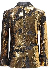 img 2 attached to 👔 Boyland Sequin Tuxedo: High Performance Boys' Clothing, Suits & Sport Coats