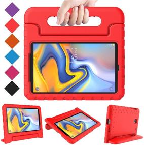 img 4 attached to BMOUO Kids Case For Samsung Galaxy Tab A 8 Tablet Accessories in Bags, Cases & Sleeves