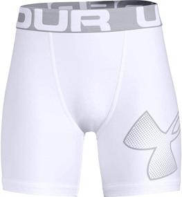 img 4 attached to Полное превосходство: шорты Under Armour HeatGear для мальчиков со свободным кроем.