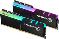 💡 g.skill trident z rgb серия 32 гб оперативной памяти для настольных компьютеров: ddr4 3200 cl16-18-18-38 1,35v - набор двухканальной оперативной памяти ram. логотип