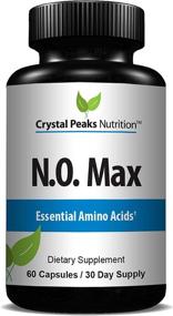 img 4 attached to N.O. Max Nitric Oxide Supplement - L Arginine, Citrulline Malate, AAKG, Beta Alanine - Advanced NO Booster for Rapid Muscle Building, Strength, Vascularity, and Energy. 60 Capsules