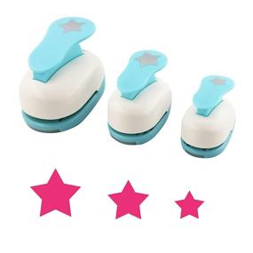 img 4 attached to 🔍 KAMEI 3 Pcs Hole Puncher for Paper: Perfect DIY Craft Punch for Scrapbooking, Arts & Office Supplies!