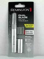 remington mpt-3400 detail trimmer with dual blade and stainless steel construction logo