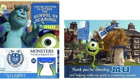 img 1 attached to 👹 Unleash the Monster Madness with Monsters Inc Party Supplies Ultimate!