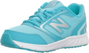 img 4 attached to Улучшите результаты с кроссовками New Balance Seafoam для маленьких девочек для спортивных занятий 🏃