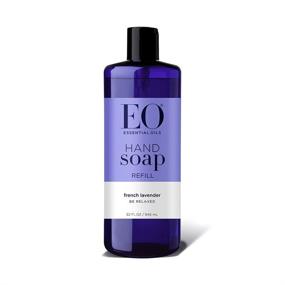 img 4 attached to EO Sulfate-Free Moisturizing Hand Soap Refill - French Lavender - 32oz - Pack of 2: Effective Hydration for Your Hands