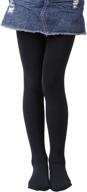 🔥 warmth meets style: everswe girls' winter fleece lined tights & thick microfiber tights logo