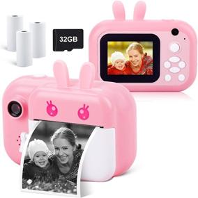 img 4 attached to Fun, Educational Instant Camera Digital Toddler Camcorder: Capture Cherished Moments!