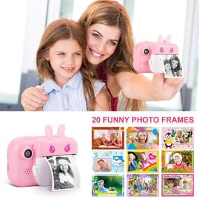 img 2 attached to Fun, Educational Instant Camera Digital Toddler Camcorder: Capture Cherished Moments!