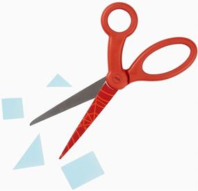 img 1 attached to 🕷️ Yoobi x Marvel Red Spider-Man Adult Scissors: Sharp Tip Scissors for School, Home, or Office