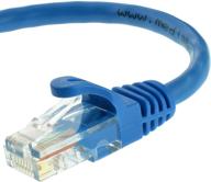 enhanced ethernet cable by mediabridge - 15ft, 🔌 supports cat6/5e/5, 550mhz, 10gbps - high-speed rj45 cord (part# 31-399-15x) logo