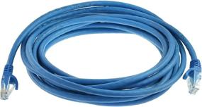 img 2 attached to Enhanced Ethernet Cable by Mediabridge - 15ft, 🔌 Supports Cat6/5e/5, 550MHz, 10Gbps - High-Speed RJ45 Cord (Part# 31-399-15X)