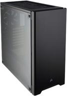 corsair carbide 275r gaming case with window side panel - black, mid-tower logo