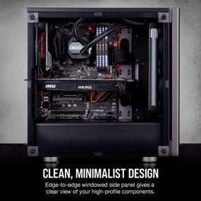 img 2 attached to CORSAIR CARBIDE 275R Gaming Case with Window Side Panel - Black, Mid-Tower