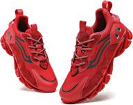 👟 zd2101red38 men's zhaadee running athletic sneakers - shoes for active individuals логотип