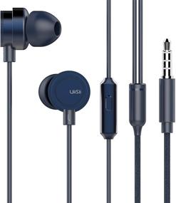 img 2 attached to 🎧 UiiSii DT800 Hi-Res Earbuds Earphones: 4 Drivers Surround Sound with Mic, Enhanced Bass and Noise Reduction, Volume Control Headset for Smartphones, Computers, PCs, Tablets (Red)