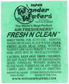 img 2 attached to 🌬️ Wonder Wafers: 25 Individually Wrapped Fresh & Clean Air Fresheners for a Fragrant Surrounding